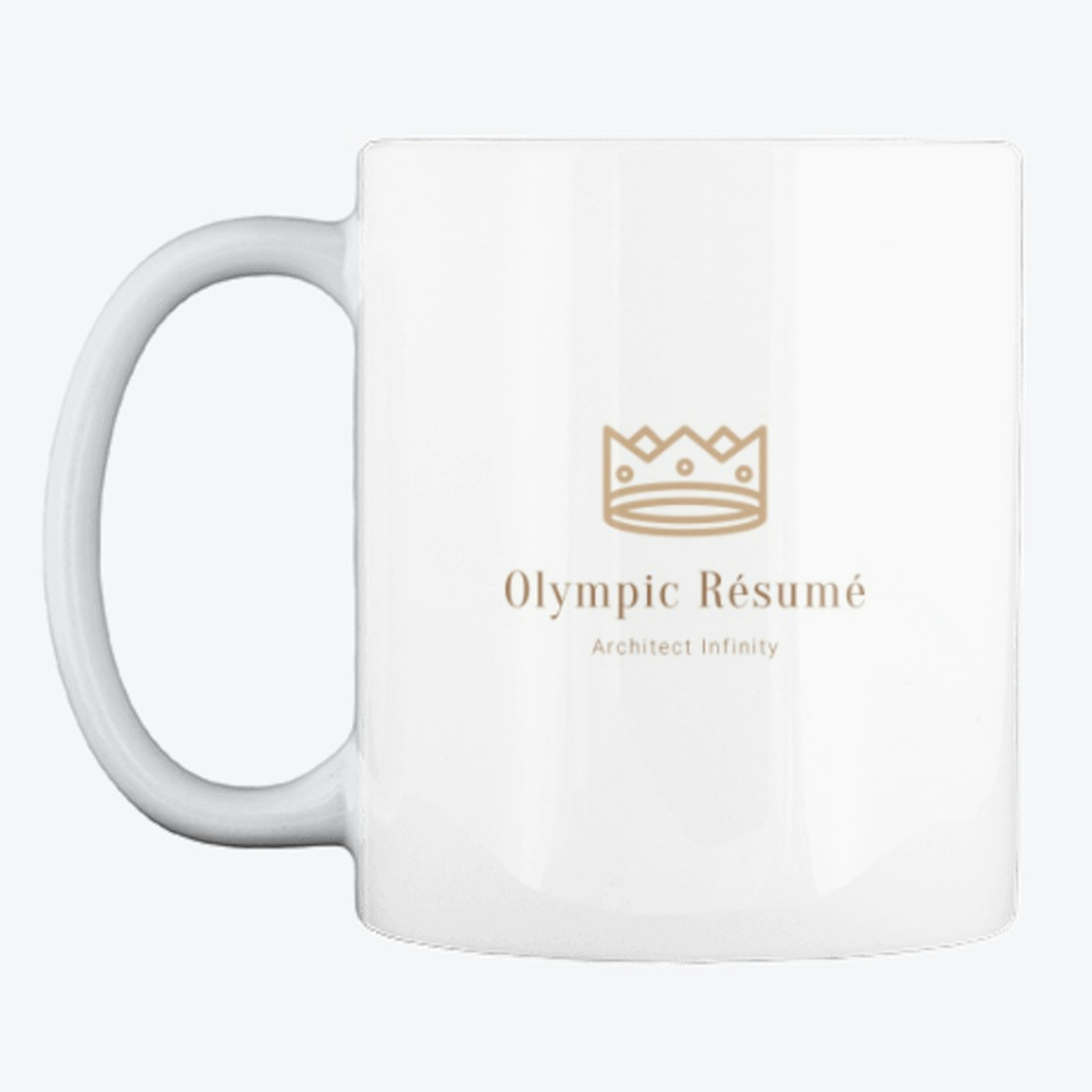 Olympic Resume | Cool Crown Logo Mug 