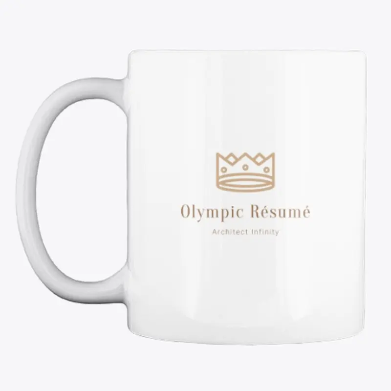 Olympic Resume | Cool Crown Logo Mug 